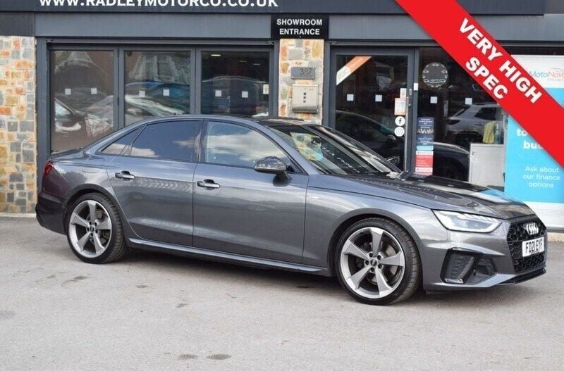 Grey Used 2021 Audi A4 Black Edition Sedan | £22,800 (Expensive) - Image 1/4