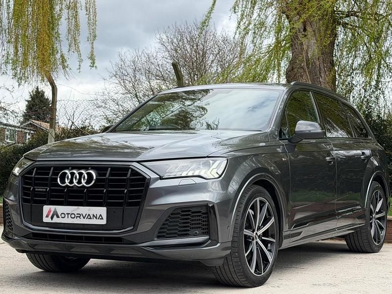 Begagnad Audi Q7 Black Edition 340 HK (250 kW) 2024 Grå SUV
