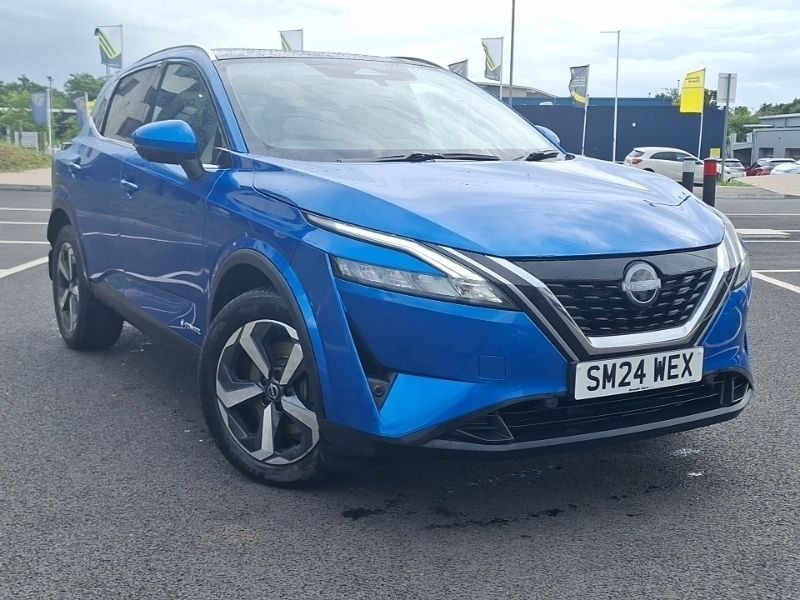Blue Used 2024 Nissan Qashqai N-Connecta SUV | £23,498 (Good price) - Image 1/4