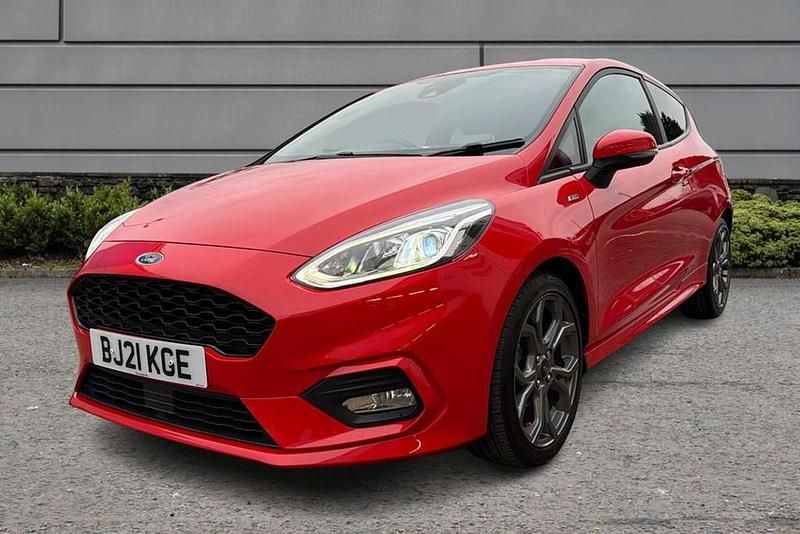 Used Ford Fiesta ST-Line 94 HP (69 kW) 2021 Red Hatchback