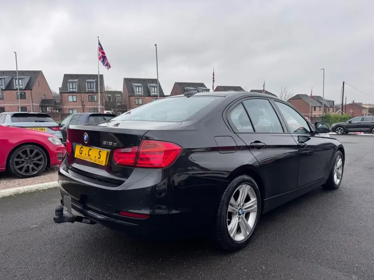 Used BMW 318 Sport Line 140 HP (102 kW) 2015 Black Sedan