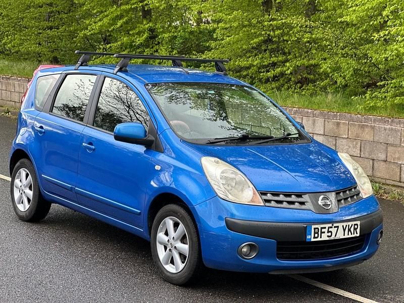 Used Nissan Note SE 87 HP (63 kW) 2007 Blue Hatchback