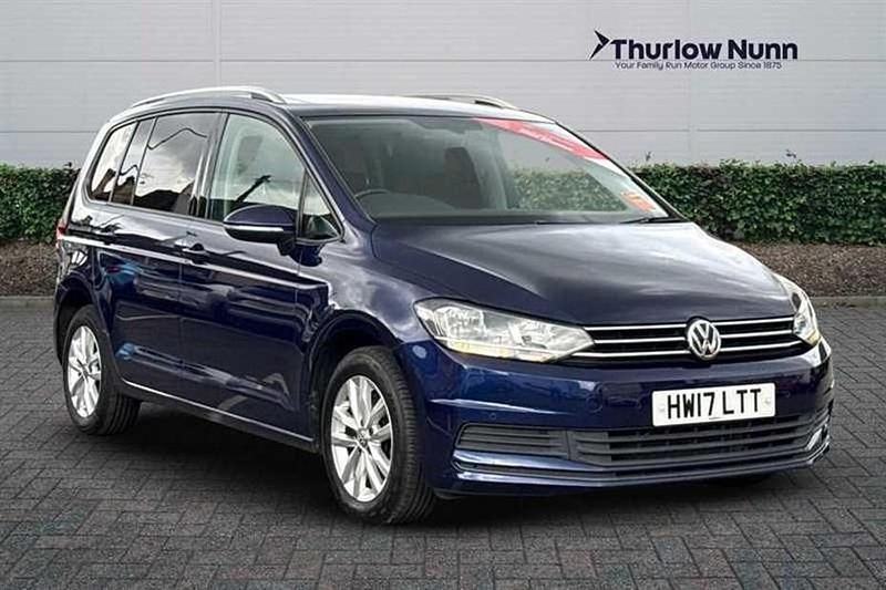 Blue Used 2017 VW Touran Family MPV | £12,299 (Fair price) - Image 1/1