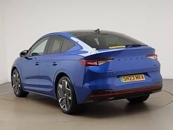 Used Skoda Enyaq iV vRS 219 kW (299 HP) 2023 Blue SUV