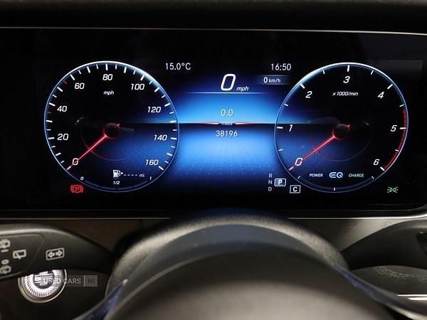 Used Mercedes E200 AMG line 200 HP (147 kW) 2022 Blue Estate