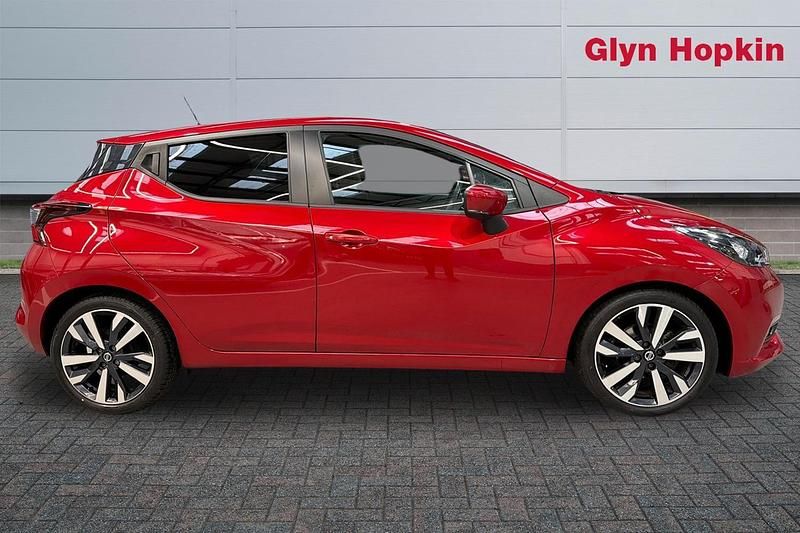 Used Nissan Micra Tekna 92 HP (67 kW) 2022 Red Hatchback