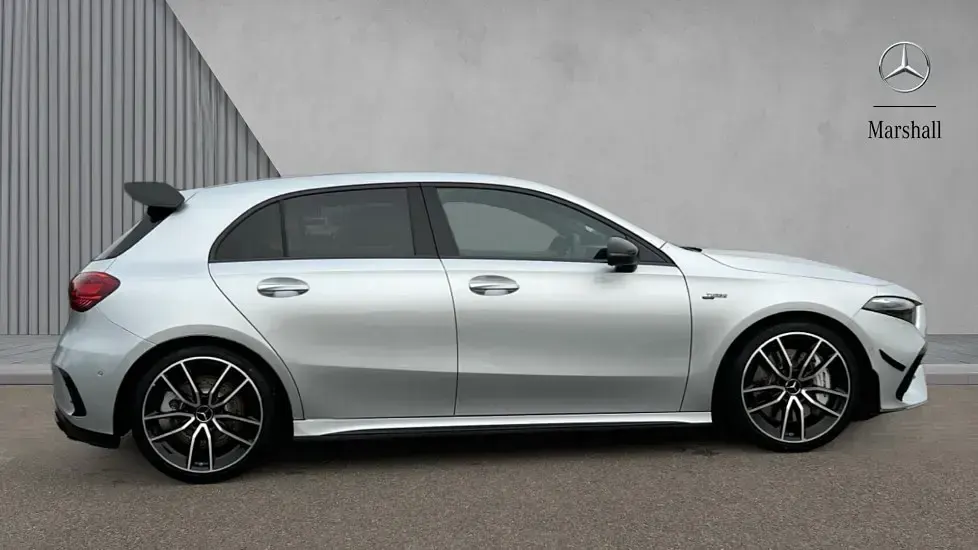 Used Mercedes A35 AMG Edition 306 HP (225 kW) 2025 Metallic paint hightech silver Hatchback