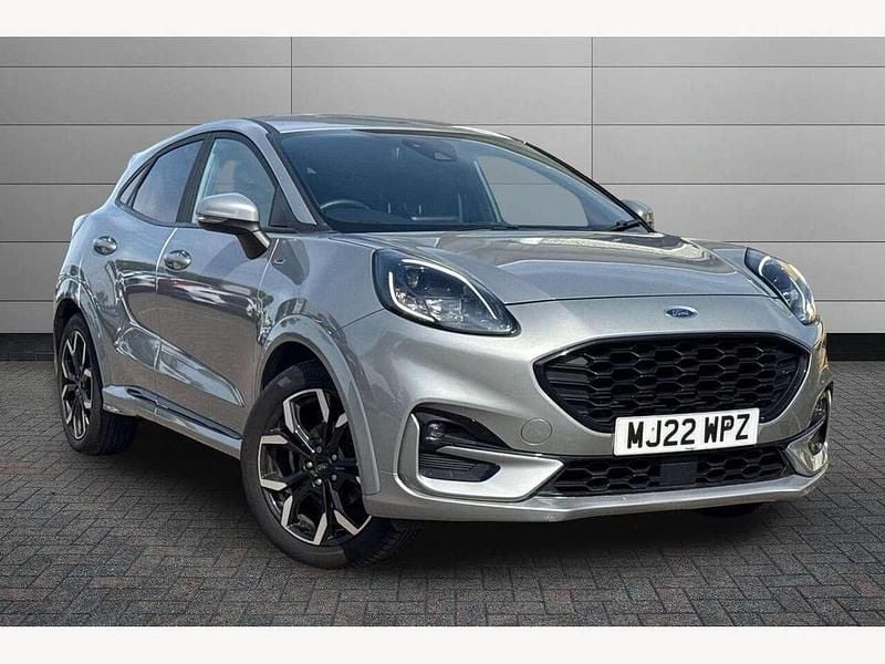 Silver Used 2022 Ford Puma Gen-E ST-Line X SUV | £14,395 (Fair price) - Image 1/4