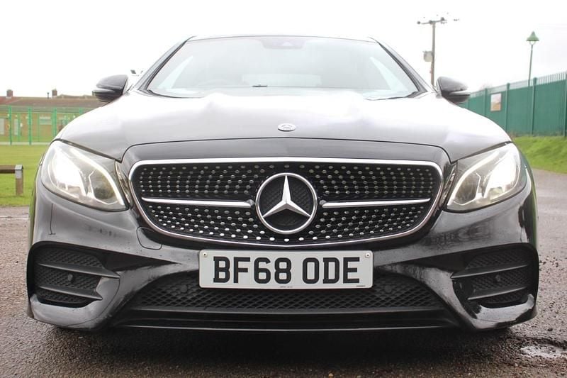 Used Mercedes E300 AMG Line Premium 245 HP (180 kW) 2018 Black Coupe