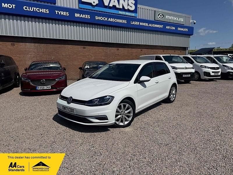 White Used 2017 VW Golf VII GT Hatchback | £12,691 (Fair price) - Image 1/4