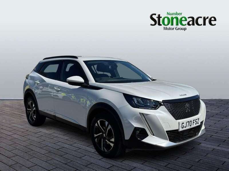 White Used 2020 Peugeot 2008 Allure Premium SUV | £12,495 (Fair price) - Image 1/4