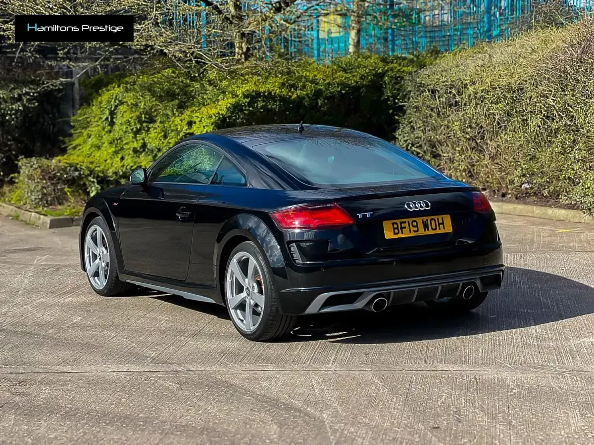 Used Audi TT S-Line 197 HP (144 kW) 2019 Black Coupe