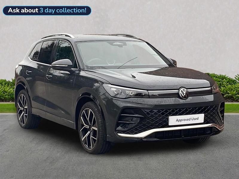 Grey Used 2025 VW Tiguan R-line SUV | £34,327 (Expensive) - Image 1/4