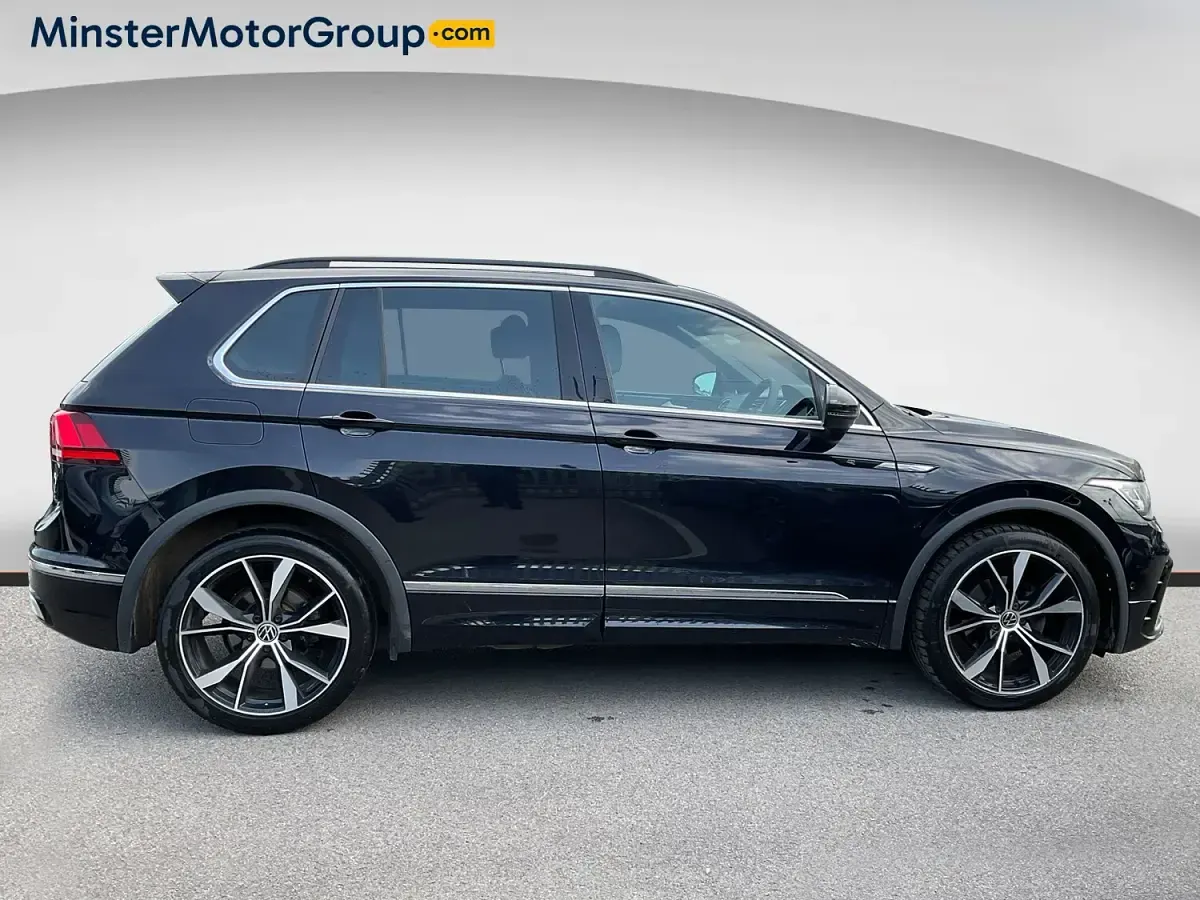Used VW Tiguan R-line 150 HP (110 kW) 2021 Black SUV
