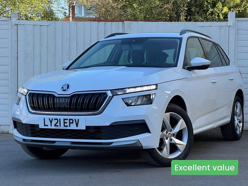 White Used 2021 Skoda Kamiq SE Drive SUV | £13,345 (Fair price) - Image 1/4