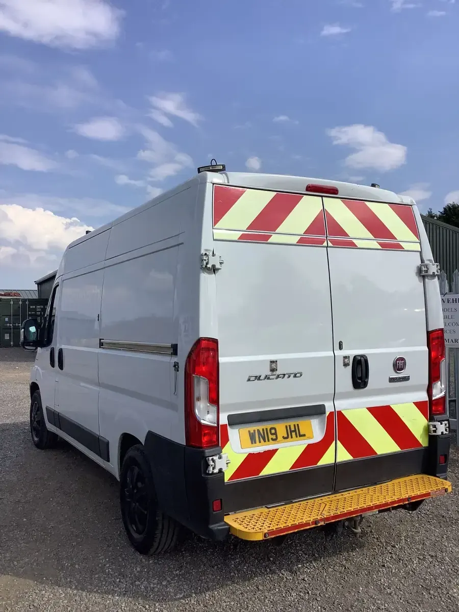 Used Fiat Ducato 115 HP (84 kW) 2019 White Van