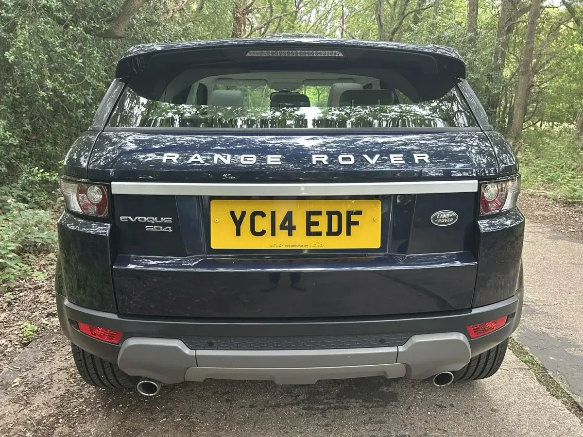 Used Land Rover Range Rover evoque Prestige 190 HP (139 kW) 2014 Blue SUV