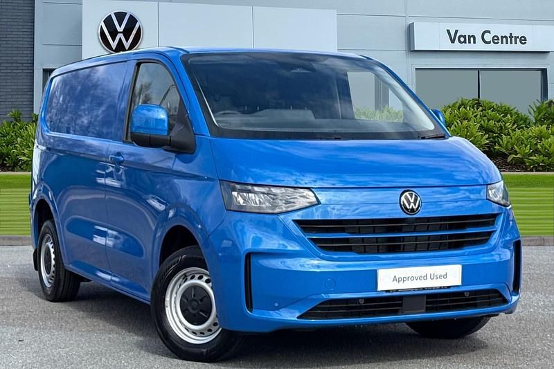 New VW Transporter 2026 Blue Van
