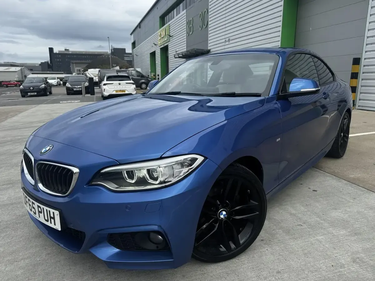 Used BMW 218 M Sport 2015 Blue Coupe