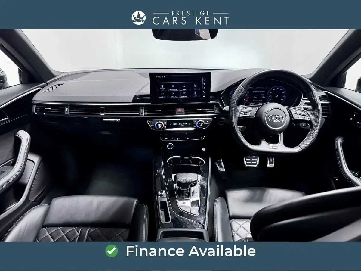 Used Audi S4 Black Edition 347 HP (255 kW) 2020 Blue Estate