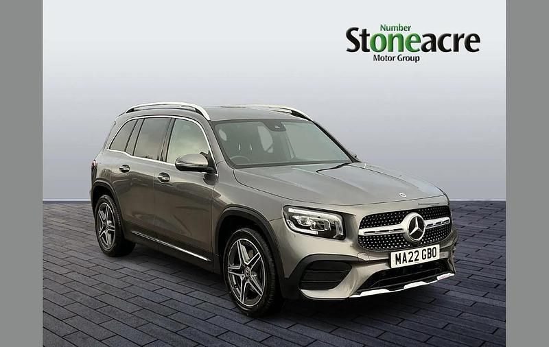 Grey Used 2022 Mercedes GLB200 AMG line SUV | £24,400 (Good price) - Image 1/4