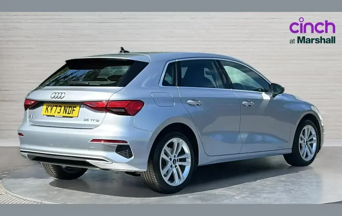Used Audi A3 Sport 147 HP (108 kW) 2023 Silver Sedan