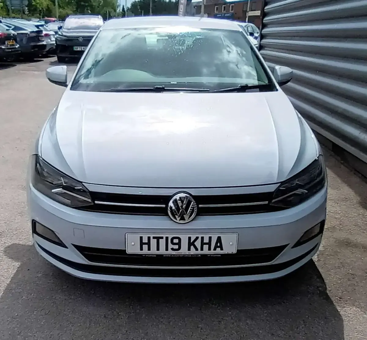Used VW Polo Edition 95 HP (69 kW) 2019 Silver Hatchback