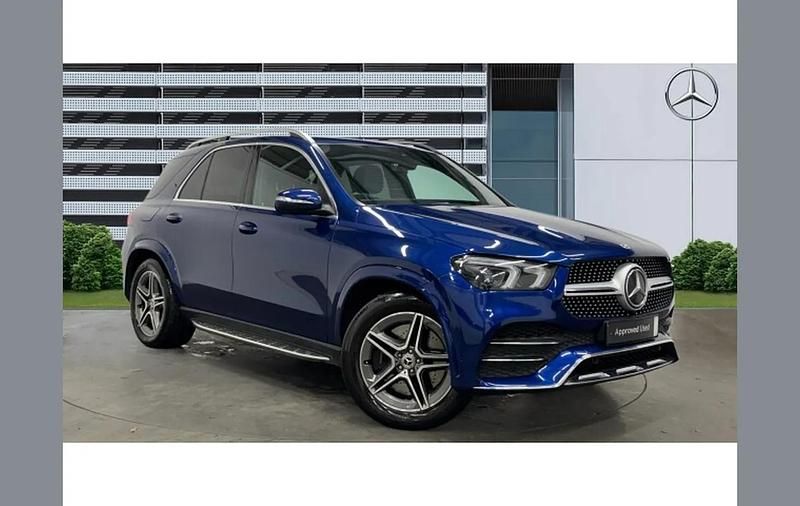 Blue Used 2021 Mercedes GLE350 AMG line SUV | £38,122 (Super price) - Image 1/4