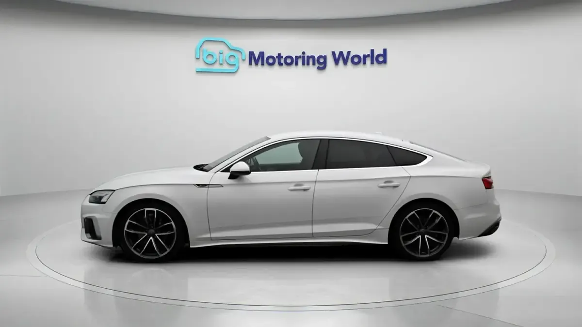 Used Audi A5 Sportback S-Line 163 HP (119 kW) 2020 White Hatchback