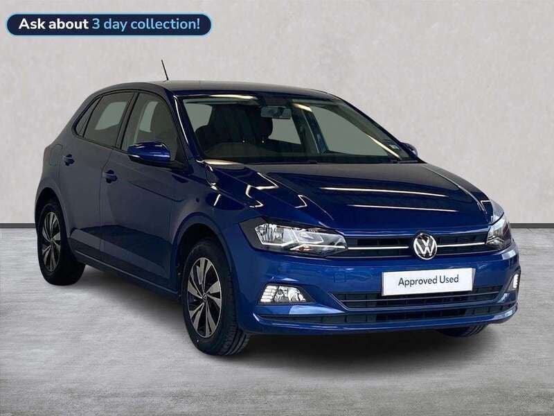Blue Used 2021 VW Polo Match Hatchback | £14,502 (Fair price) - Image 1/4