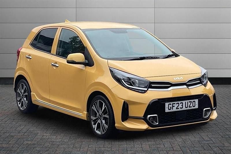 Yellow Used 2023 Kia Picanto GT-Line S Hatchback | £13,395 (Good price) - Image 1/2