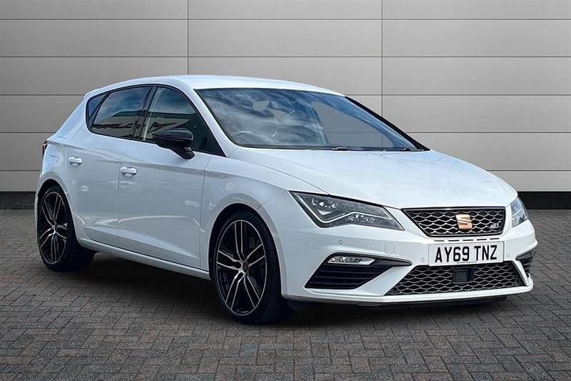 Nevada white Used 2019 Cupra Leon Hatchback | £20,490 (Good price) - Image 1/3