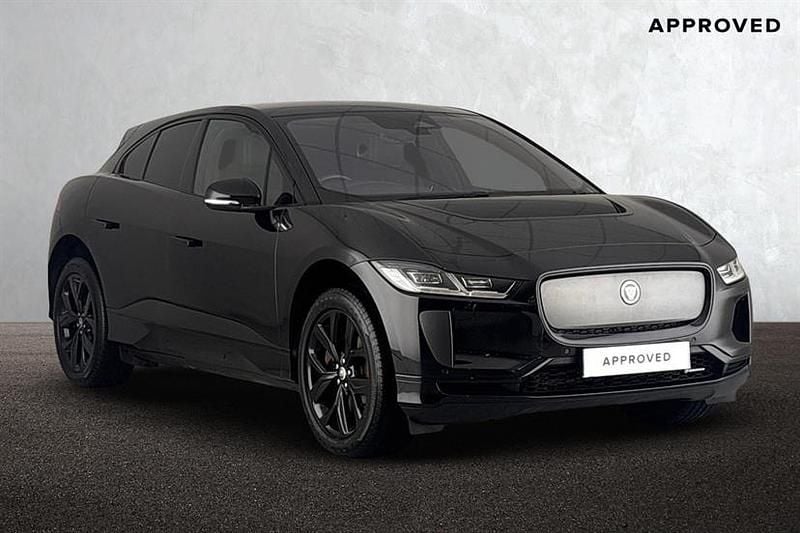 Santorini black Used 2023 Jaguar I-Pace R-Dynamic SUV | £29,050 (A bit pricey) - Image 1/4