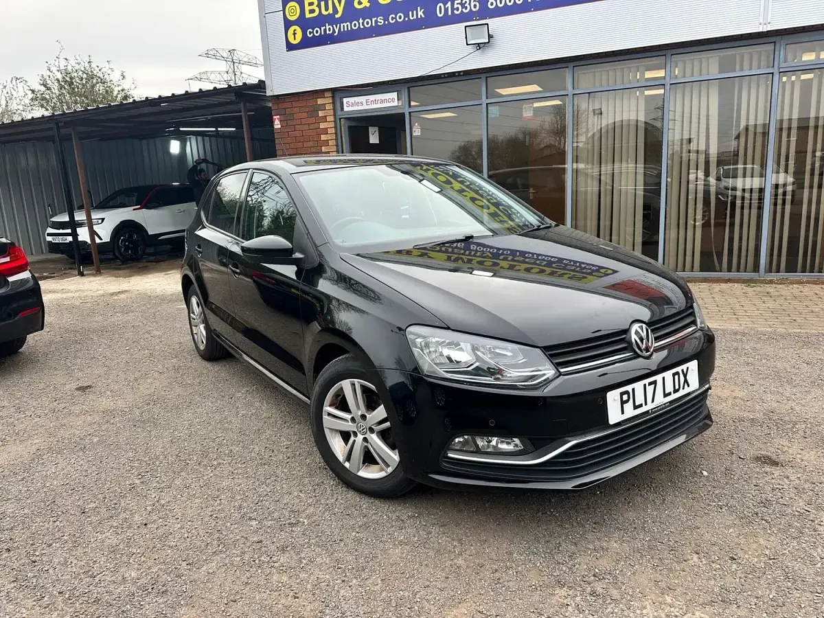 Używany VW Polo Edition 90 KM (66 kW) 2017 Czarny Hatchback