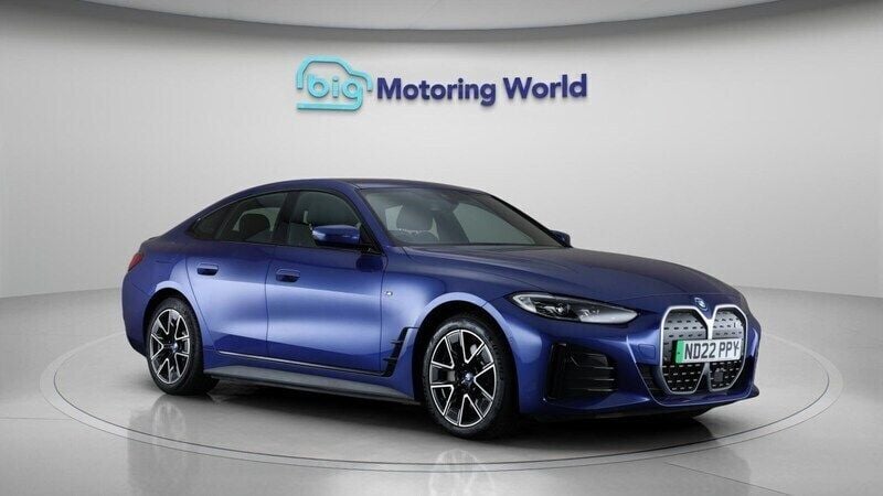 Blue Used 2022 BMW i4 M Sport Sedan | £29,000 (Super price) - Image 1/4