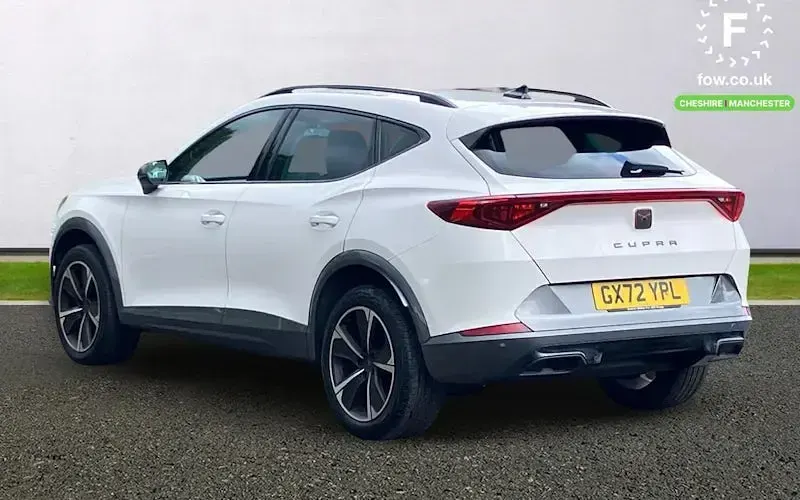 Used Cupra Formentor 150 HP (110 kW) 2022 White SUV