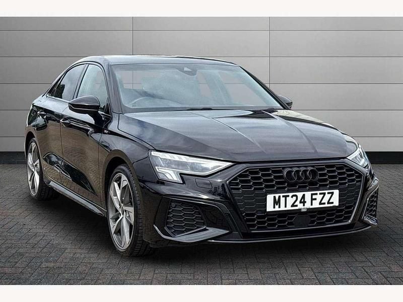 Black Used 2024 Audi A3 Black Edition Sedan | £26,850 (Fair price) - Image 1/4