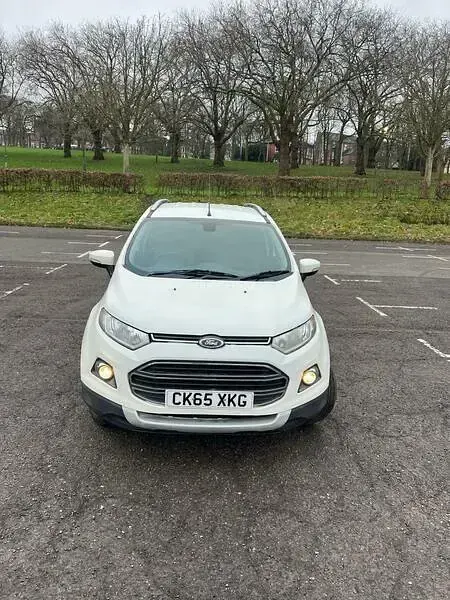 Used Ford Ecosport Titanium 125 HP (91 kW) 2015 White SUV