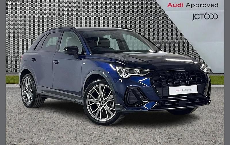 Used Audi Q3 Black Edition 150 HP (110 kW) 2025 Blue SUV