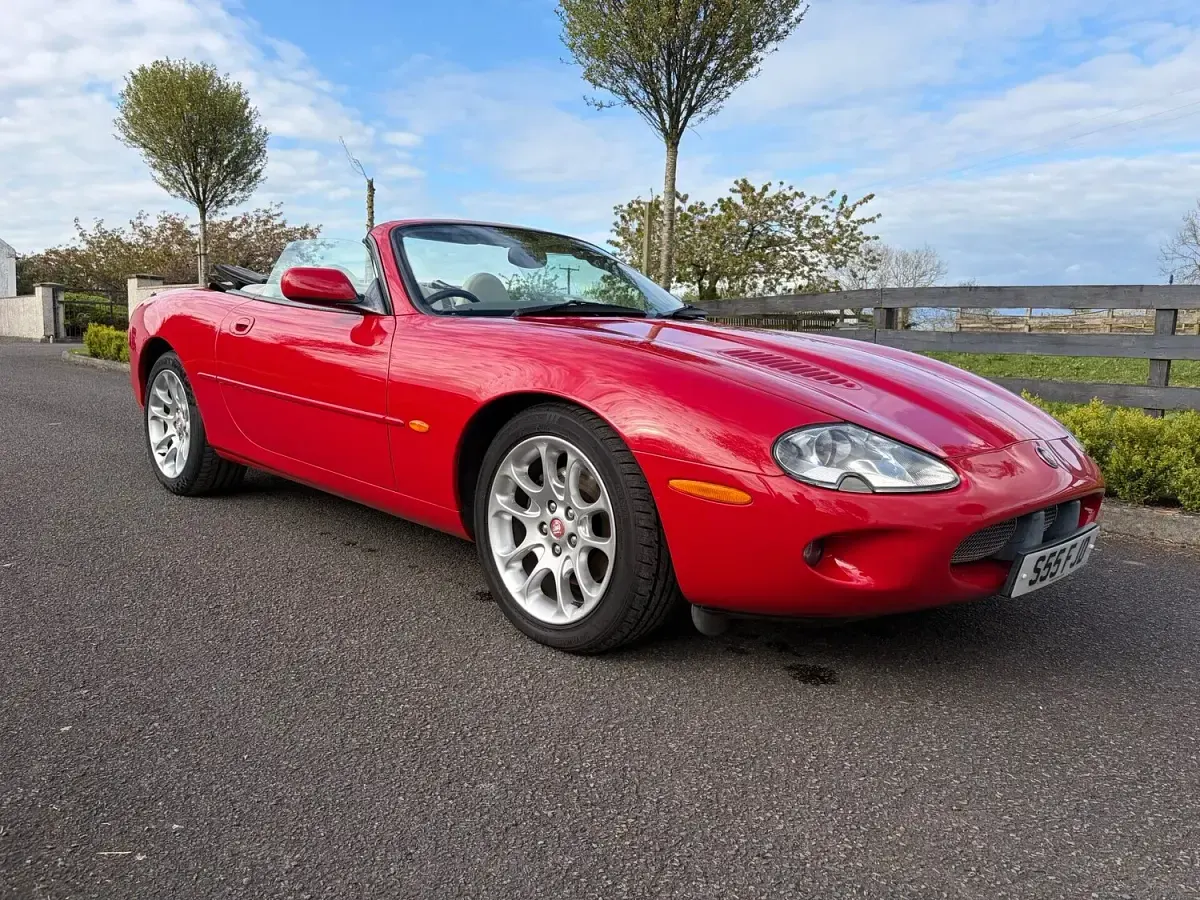 Used Jaguar XKR Supercharged 1998 Red Cabriolet