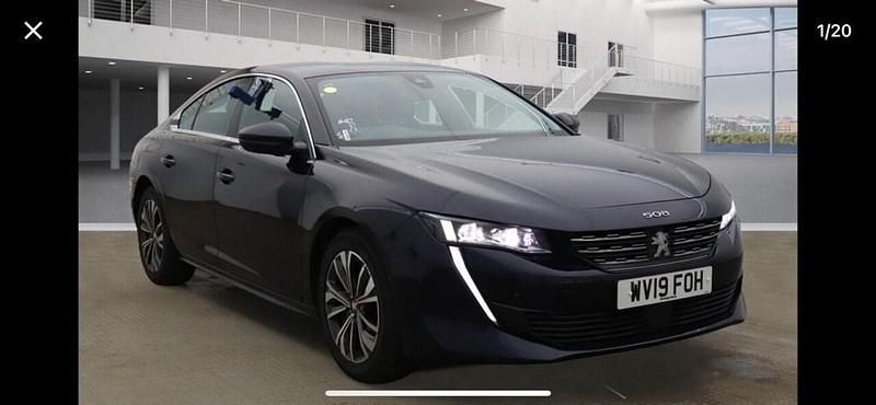 Blue Used 2019 Peugeot 508 Allure Hatchback | £10,495 (Fair price) - Image 1/4