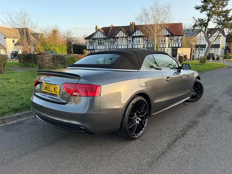 Used Audi A5 Cabriolet S-Line 2015 Grey Cabriolet