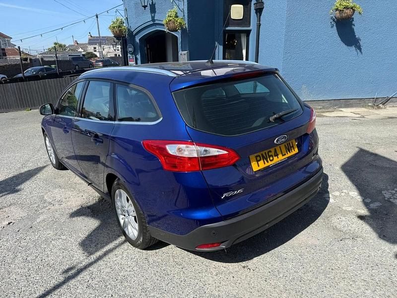 Used Ford Focus Titanium 125 HP (91 kW) 2014 Blue Estate