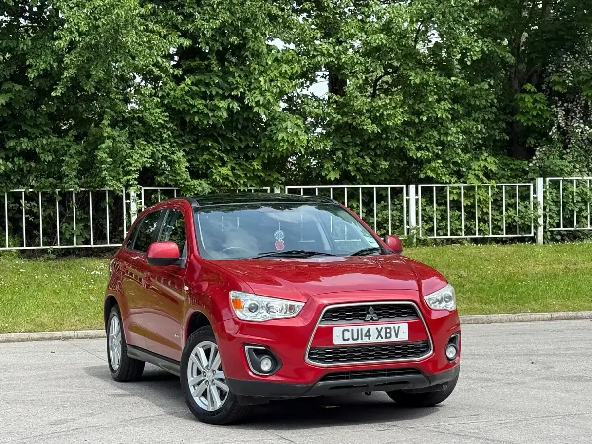 Used Mitsubishi ASX 114 HP (83 kW) 2014 Red SUV