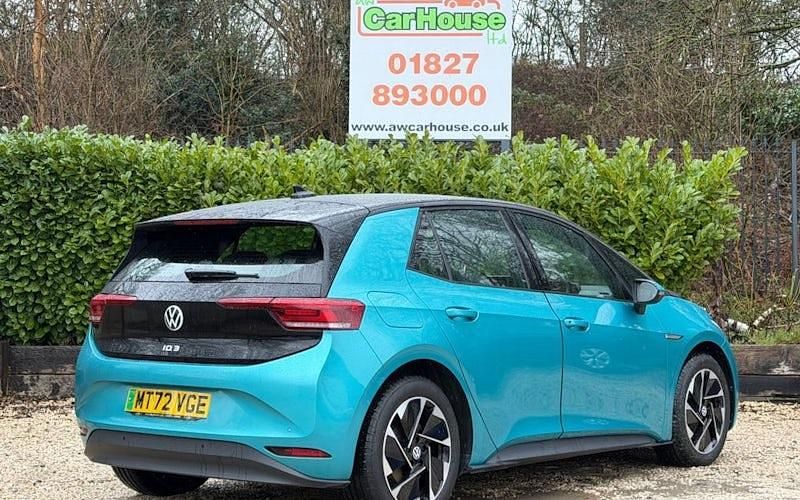 Used VW ID.3 Pro Performance 150 kW (204 HP) 2021 Blue Hatchback