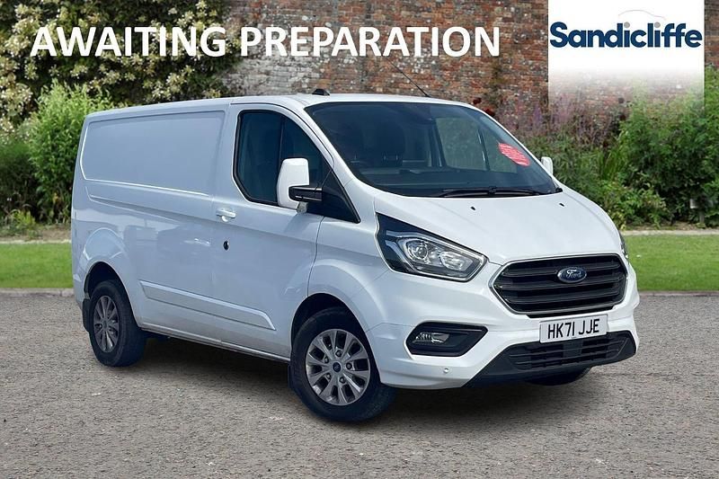 White Used 2021 Ford Transit Custom Limited Van | £20,784 (Expensive) - Image 1/4