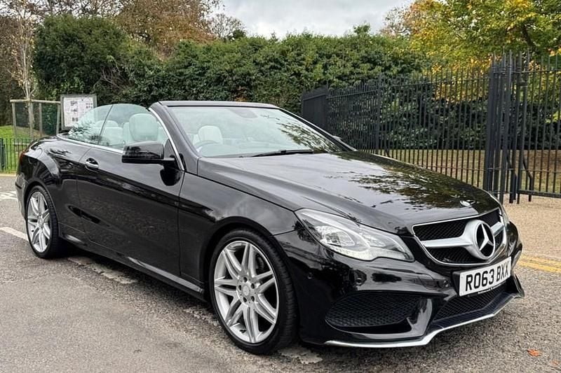Black Used 2013 Mercedes E350 AMG Cabriolet | £8,495 (Fair price) - Image 1/1
