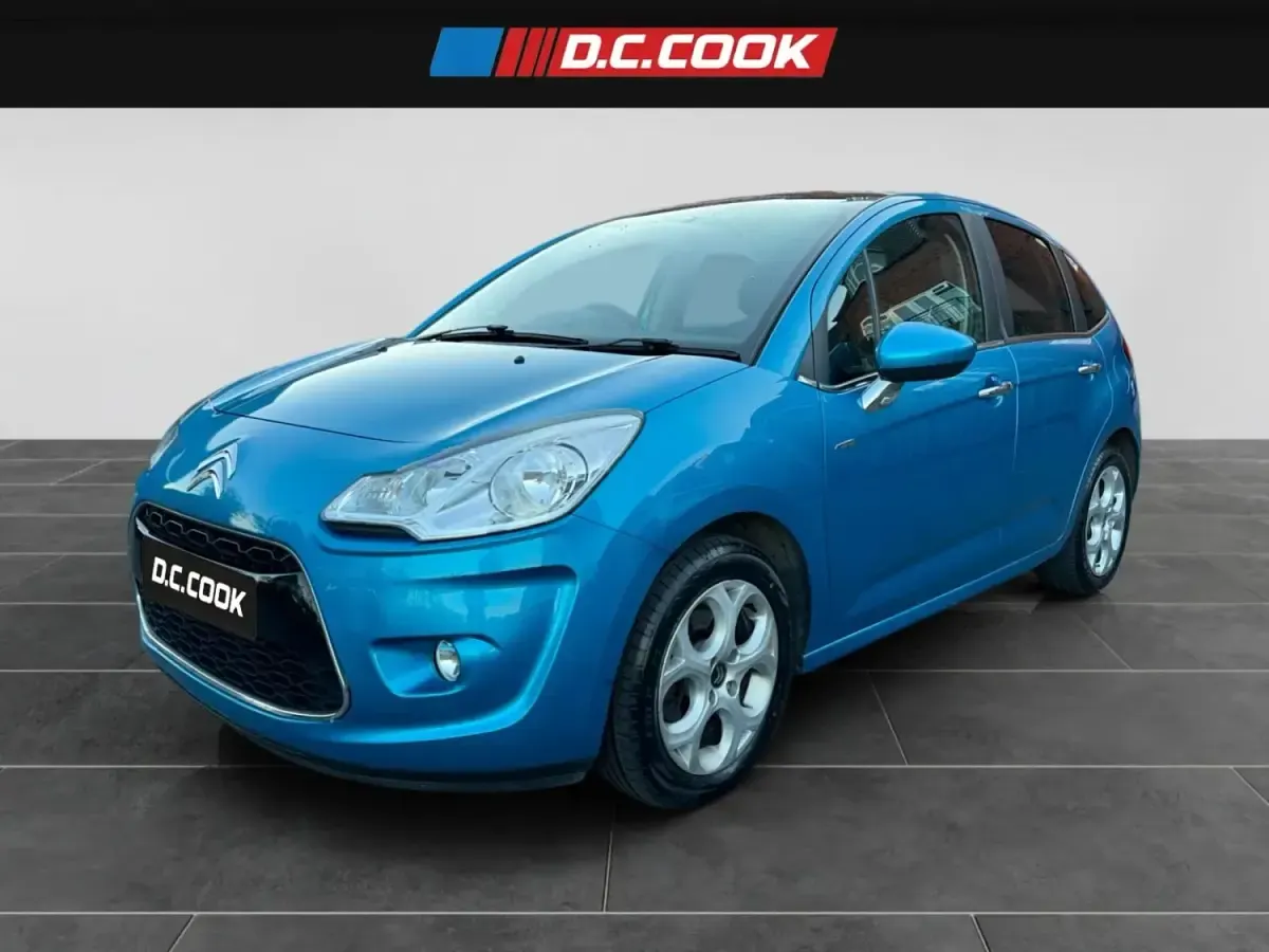 Begagnad Citroën C3 Exclusive 2011 Blå Halvkombi