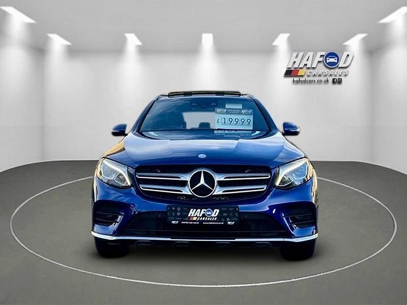 Used Mercedes GLC250 AMG Line Premium 204 HP (150 kW) 2016 Blue Estate