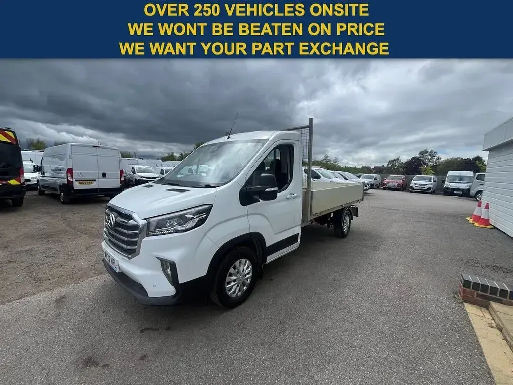 Used Maxus V90 150 HP (110 kW) 2022 White Van